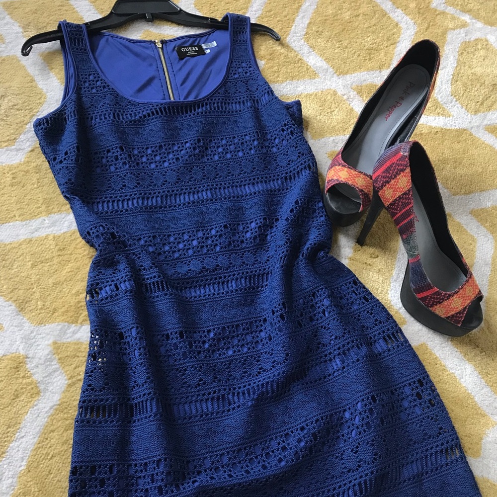 🌼 GUESS Delicate Lace Dress (size 8)